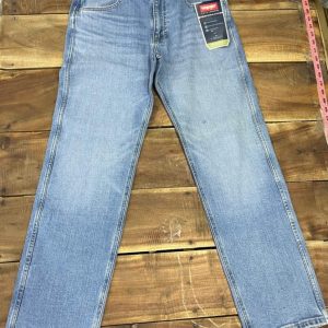 WRANGLER (Performance)- Men semi Streched jeans-Straight - Light Blue