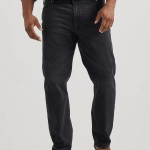 LEE (X-Motion) Mens Stretchable jeans-Slim Straight - Charcol
